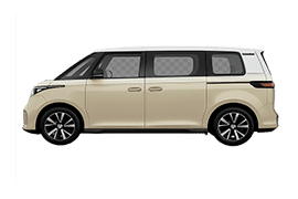 2024 Volkswagen ID.Buzz side view. Dimensions: 270 by 180 pixels