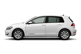 2017 Volkswagen e-Golf 36 kWh - Specs, Range, Dimensions side vew 180 px