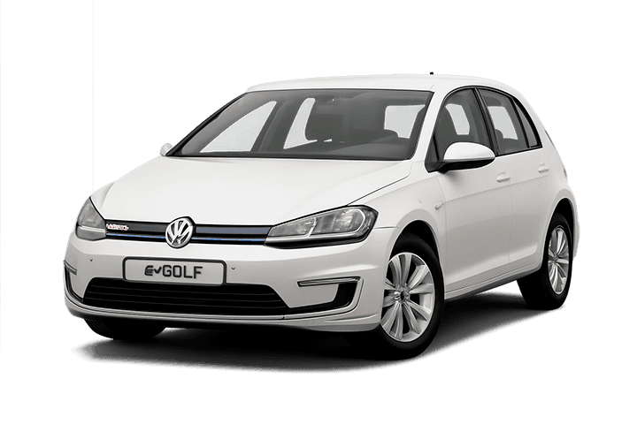 2017 Volkswagen e-Golf 36 kWh - Specs, Range, Dimensions Front vew 480 px