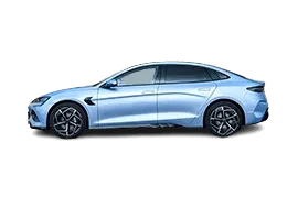 2025 BYD Seal side profile – aerodynamic four‑door coupe styling