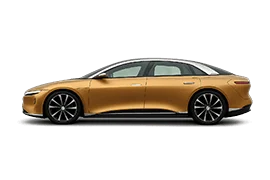 Lucid Air (2022) Specs, Range & Dimensions Side view 270 by 180 pixels