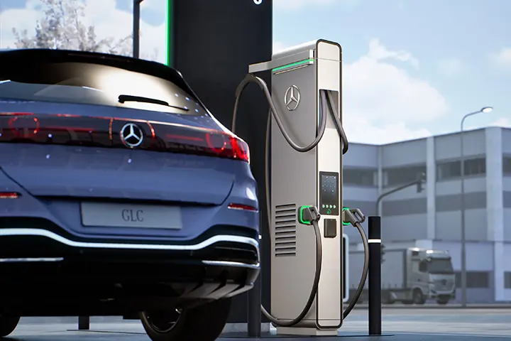 Mercedes-Benz HYC1000 ultra-fast charging system