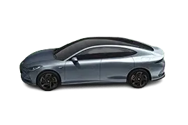 Side profile of the MG IM5 electric luxury sedan showing its 2950 mm wheelbase, coupe-like roofline, and 100 kWh battery capacity in F-Segment class.